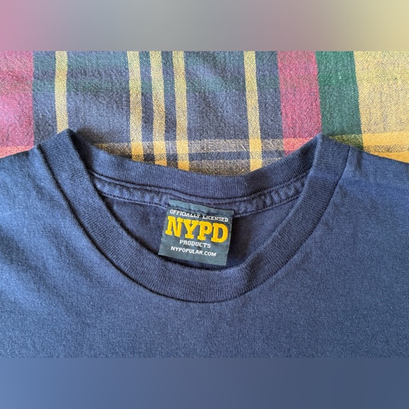 NYPD New York Police Department Authentic Genuine Law Enforcement Tee - Picture 2 of 7